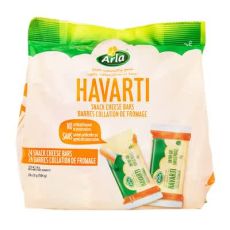 Arla WCSL90 T6H6 Havarti Snack Cheese