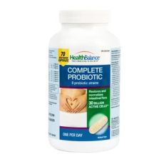 Health Balance 8 Strains 30 Billion Active Cells Complete Probiotic Capsules