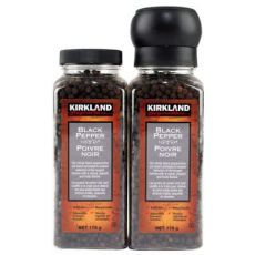 Kirkland Signature Black Pepper With Grinder & Refill