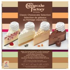 The Cheesecake Factory Frozen Classic Cheesecake Selection