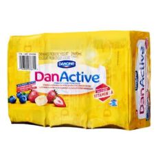 DanActive Drinkable Probiotic Yogurt Variety Pack