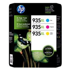 HP 935XL Cyan, Magenta & Yellow Ink Cartridges Combo Pack