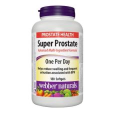 Webber Naturals Super Prostate Advanced Multi-Ingredient Formula Softgels