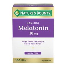 Nature's Bounty 10mg Melatonin Tablets