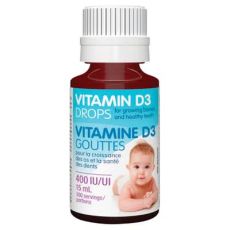 Webber Naturals 400IU Vitamin D3 Drops