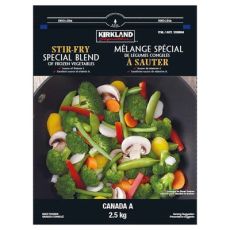 Kirkland Signature Frozen Vegetable Special Blend Stir Fry