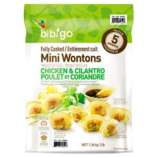 CJ Bibigo Chicken & Cilantro Fully Cooked Mini Wontons