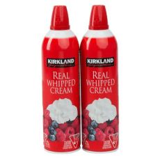 Kirkland Signature Aerosol Whipped Cream