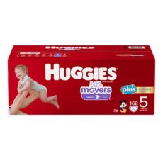 Huggies Size 5 Little Mover Plus Diapers