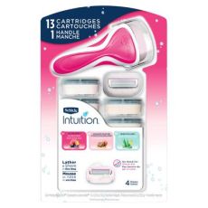 Schick Intuition Variety Pack Razor With 13 Cartridges