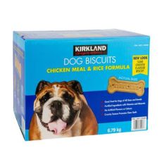 Kirkland Signature Chicken Meal & Rice Formula Dog Biscuits