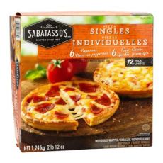 Sabatasso's Frozen Cheese & Pepper Pizzas Variety Pack