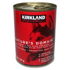 Kirkland Signature Nature’s Domain Turkey & Pea Stew Canned Dog Food