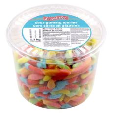 Irresistibles Sour Gummy Worms Candy