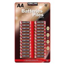 Kirkland Signature AA Alkaline Batteries