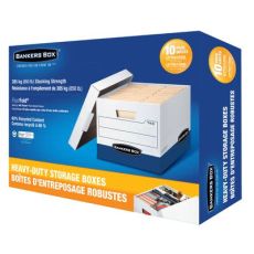 Fellowes Heavy Duty Letter & Legal Records Bankers Storage Boxes