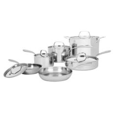 Lagostina 11-Piece 3-Ply Clad Cookware Set