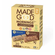 MadeGood Mornings Oat Bars, 20pk