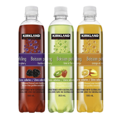 Kirkland Signature Sparkling Beverage Variety Pack 24 × 503 mL