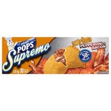 Pillsbury Pepperoni & Bacon Supremo Pizza Pops