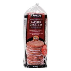 Kirkland Signature Frozen Lean Sirloin Patties